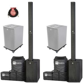 HK Audio Polar 12 MK2 - Bundle - Komplet PA - Sort