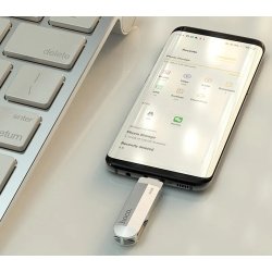 HOCO USB A 3.0/USB-C hukommelses stik - 32 GB