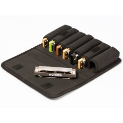 Hohner FlexCase M - Mundharpe taske til 7 stk.