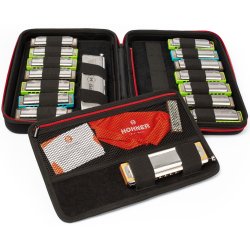 Hohner FlexCase L - Mundharpe taske til 18 stk.