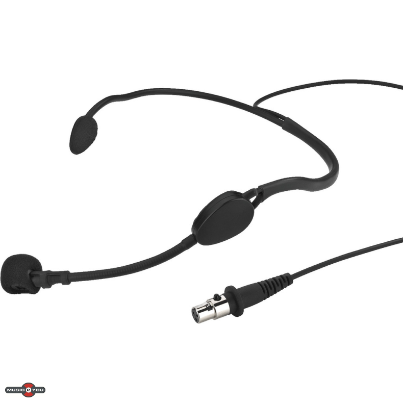 Monacor HSE-70WP - Fitness Headset mikrofon med 3pol mini XLR stik