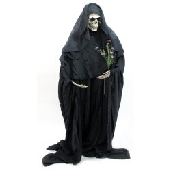 Halloween Full-size Formbar Skelet Figur - 160 cm