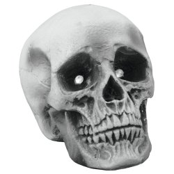 Halloween Kranie med LED lys