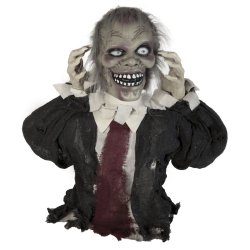 Halloween Klovne Zombie Figur med effekter - 67 cm