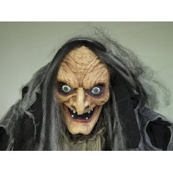 Halloween Full-size Hekse Figur med effekter - 160 cm