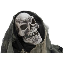 Halloween Full-size Skelet Figur Stende med effekter - 160 cm