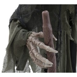Halloween Full-size Skelet Figur Stende med effekter - 160 cm