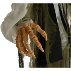 Halloween Full-size Grskarmand Figur med effekter - 170 cm
