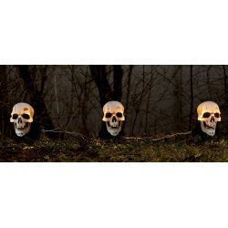 Halloween Kranie Lanterne Havest med 3 stk. - 29 cm