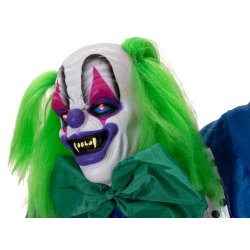Halloween Full-size Clown Charly Figur med effekter - 160 cm