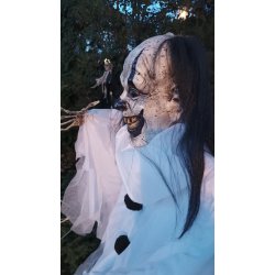 Halloween Full-size Clown Gildo Figur med effekter - 120 cm