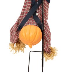 Halloween Full-size Grskarmand Figur med effekter - 150 cm