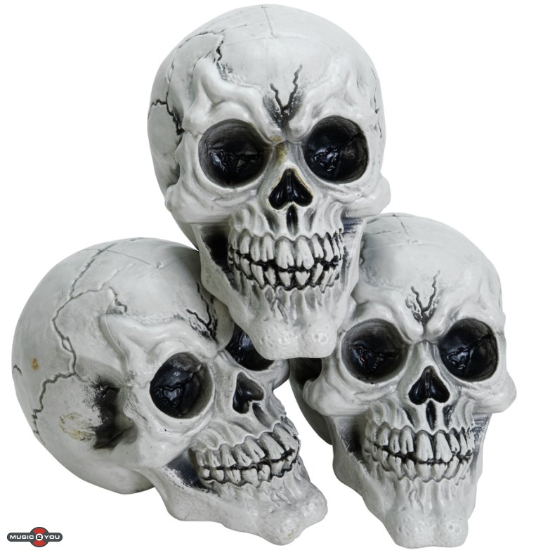 Halloween Kranie - 3 stk. pakke
