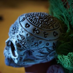 Halloween Kranie Mystical