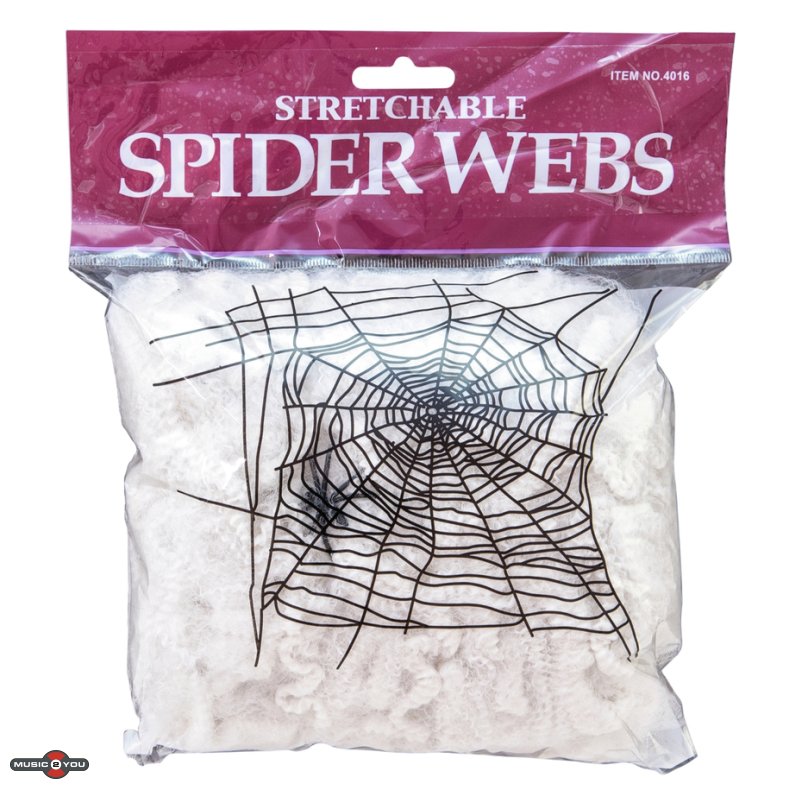 Halloween Edderkoppespind / Spindelvæv - 50g