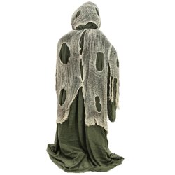 Halloween Full-size Grn Hekse Figur med effekter - 175 cm
