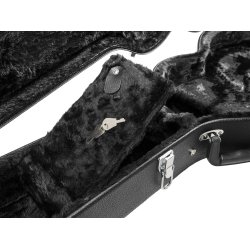 Hardcase El-guitar LP - Sort