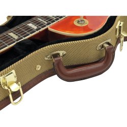 Hardcase El-guitar LP - Tweed