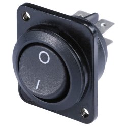 Hicon 2-pole on/off switch - D-Size