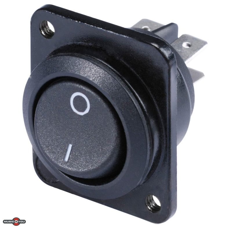Hicon 2-pole on/off switch - D-Size