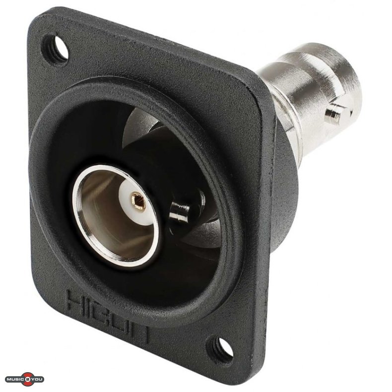 Hicon BNCFP50D BNC Hun Feedthrough D-Size Chassis-stik