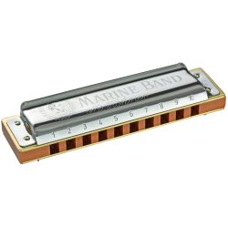 Hohner 1896/20 Marine Band Classic C - Bundle 