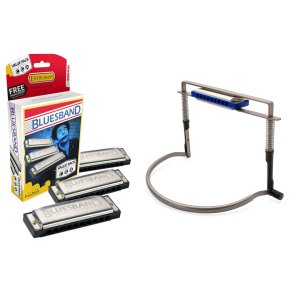 Hohner Blues Band ValuePack Mundharpe s�t (C, G, A) - Bundle 