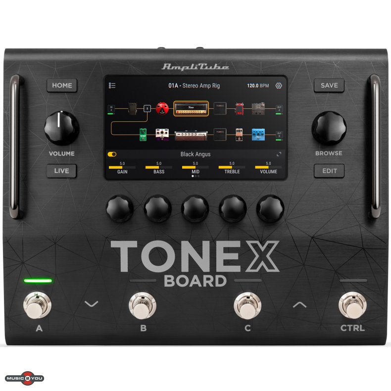 IK Multimedia TONEX BOARD Guitar Multi-Effekt Pedal