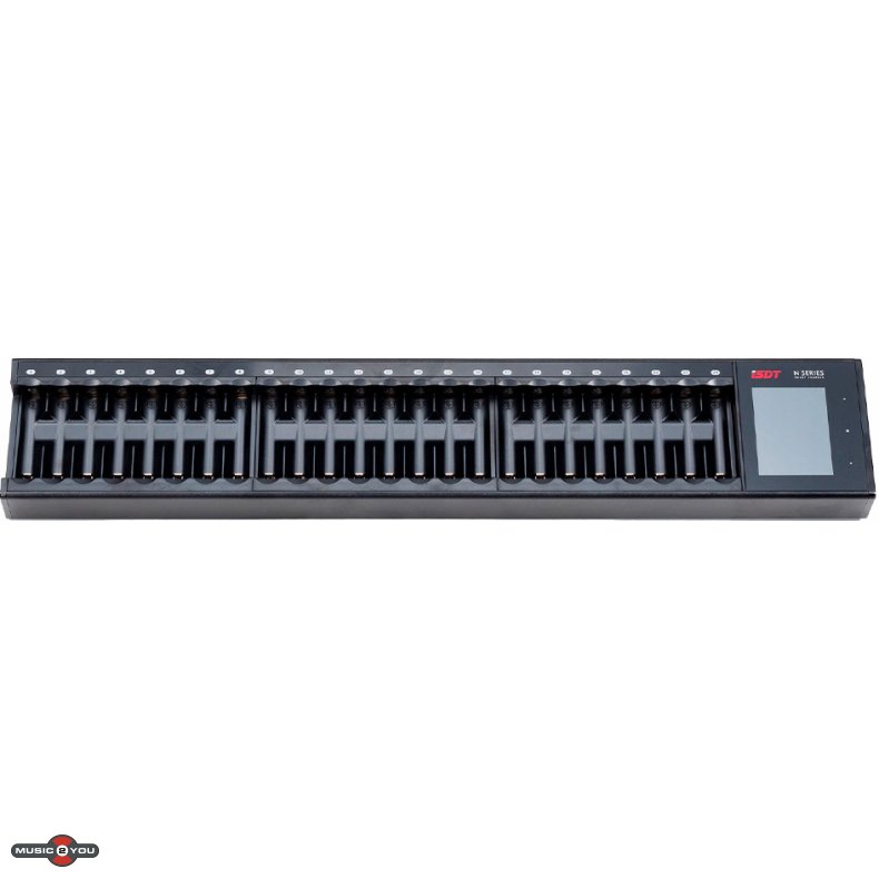 ISDT N24 Intelligent lader til 24 stk. AA / AAA Genopladelige Batterier