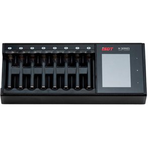 ISDT N8 Intelligent lader til 8 stk. AA / AAA Genopladelige Batterier