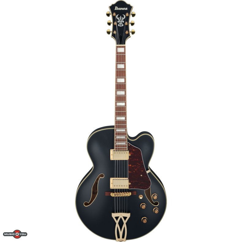 Ibanez AF75G-BKF Elektrisk Guitar - Sort