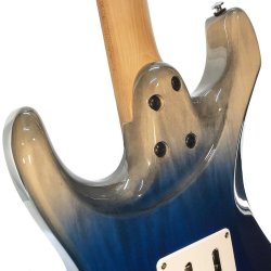 Ibanez AZ224F-BIG El Guitar - Blue Iceburg Graduation, inkl. Gigbag