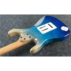 Ibanez AZ224F-BIG El Guitar - Blue Iceburg Graduation, inkl. Gigbag