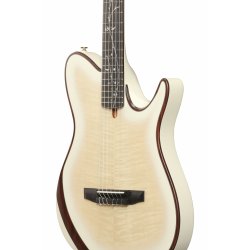 Ibanez TOD100FMN-TMM Tim Henson Klassisk Thin guitar med pickup og taske - Toasted Marshmellow Matte