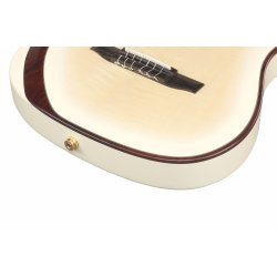 Ibanez TOD100FMN-TMM Tim Henson Klassisk Thin guitar med pickup og taske - Toasted Marshmellow Matte