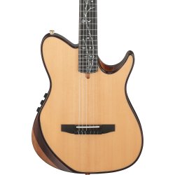Ibanez TOD100N-NT Tim Henson Klassisk Thin guitar med pickup og taske - Natural