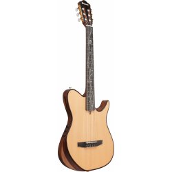 Ibanez TOD100N-NT Tim Henson Klassisk Thin guitar med pickup og taske - Natural