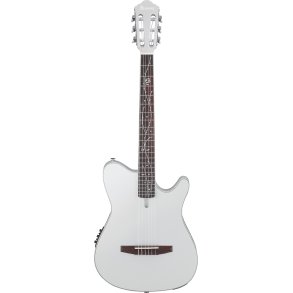 Ibanez TOD10N-SMF Tim Henson Klassisk Thin guitar med pickup - Silver