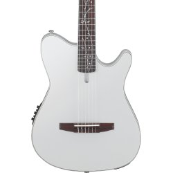 Ibanez TOD10N-SMF Tim Henson Klassisk Thin guitar med pickup - Silver