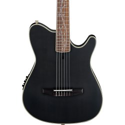 Ibanez TOD10N-TKF Tim Henson Klassisk Thin guitar med pickup - Transparent Black Flat