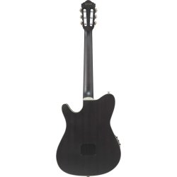 Ibanez TOD10N-TKF Tim Henson Klassisk Thin guitar med pickup - Transparent Black Flat