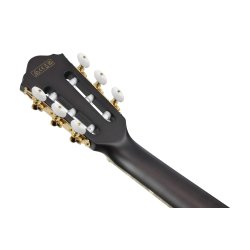 Ibanez TOD10N-TKF Tim Henson Klassisk Thin guitar med pickup - Transparent Black Flat
