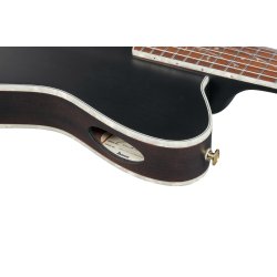 Ibanez TOD10NL-TKF Tim Henson Klassisk Thin guitar med pickup - Transparent Black Flat - Venstreh�nds