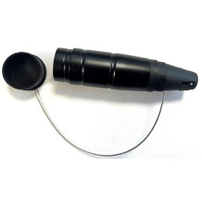 Alu beskyttelseshus til kabler - Sort