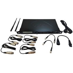 JTS R-4 Trdls Modtager 4 Kanals -  36 MHz Wideband