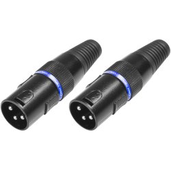 AH 3 STAR DMX Terminator 3pol XLR - 2 Pack