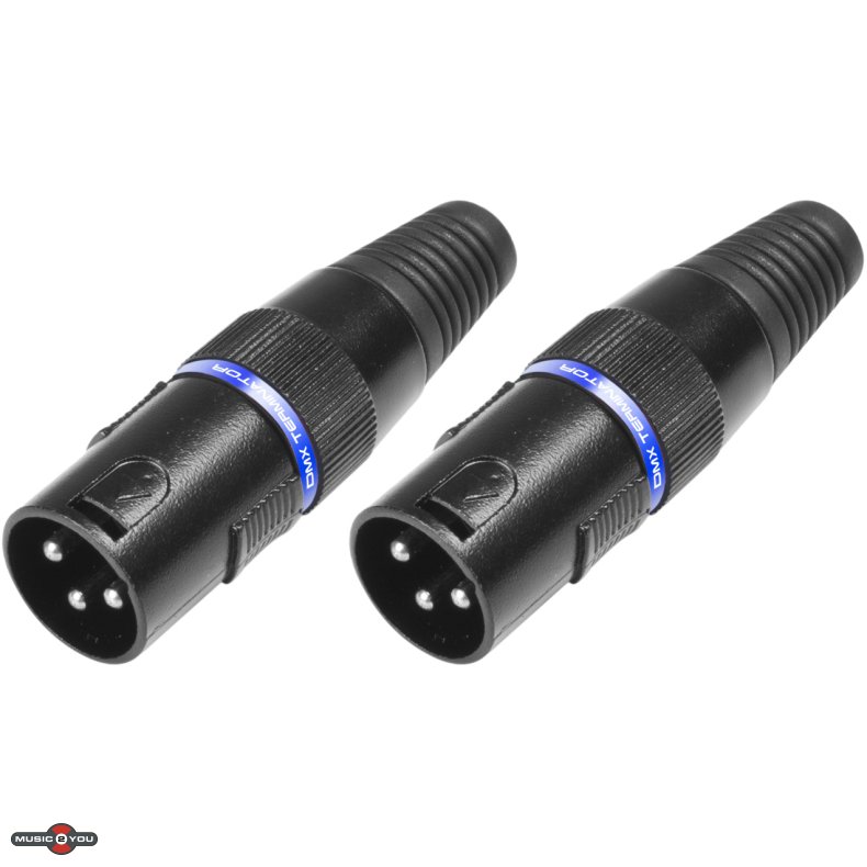 AH 3 STAR DMX Terminator 3pol XLR - 2 Pack