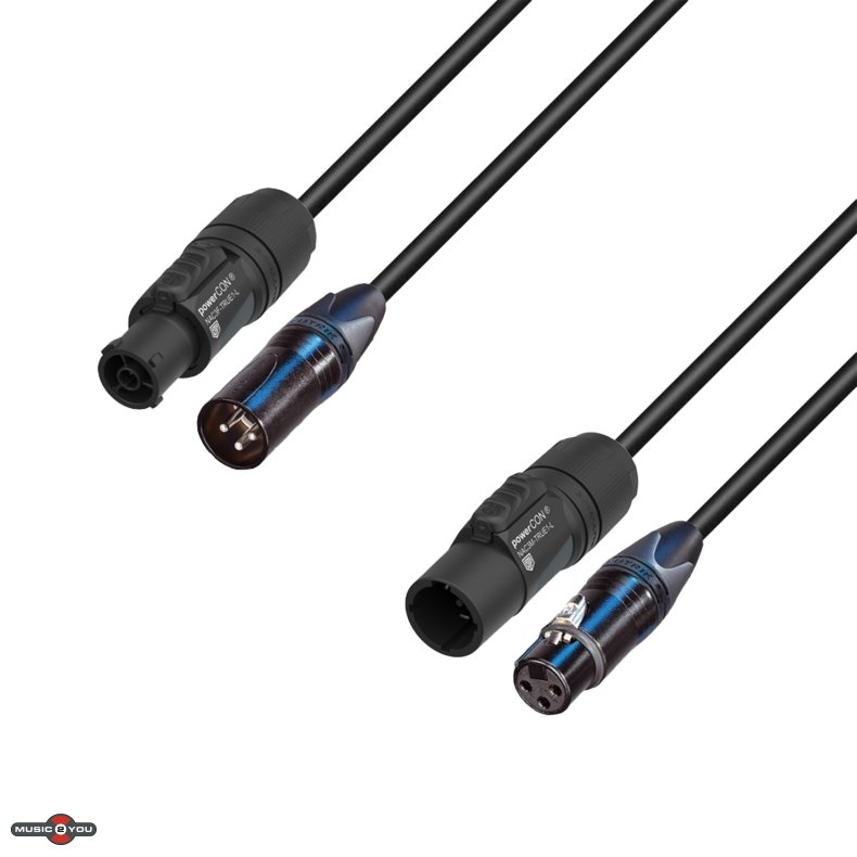 AH 5 STAR H TCON A - Kombi kabel med Neutrik 3pol XLR og TRUE1 Link
