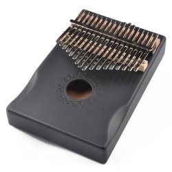 Kalimba i Solid Pine - Black med 17 toner