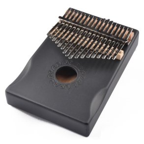Kalimba i Solid Pine - Black med 17 toner